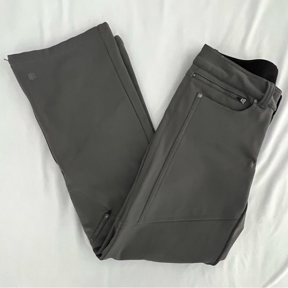 Athleta Calaveras Snow Pants | Charcoal Gray | Women’s Size 6 - Picture 3 of 14